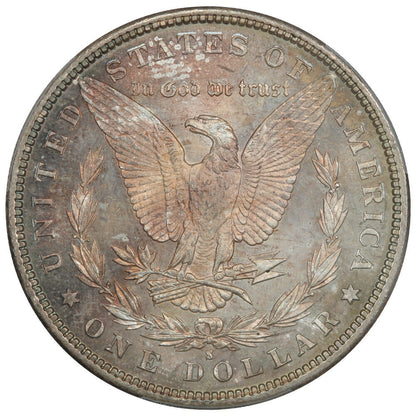 1880-S $1 PCGS/CAC MS67+ - Morgan Dollar