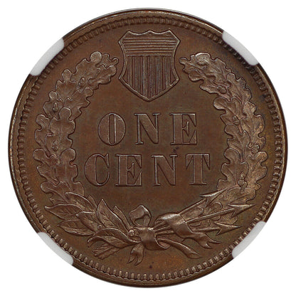 1880 1C NGC PR64BN - Indian Cent