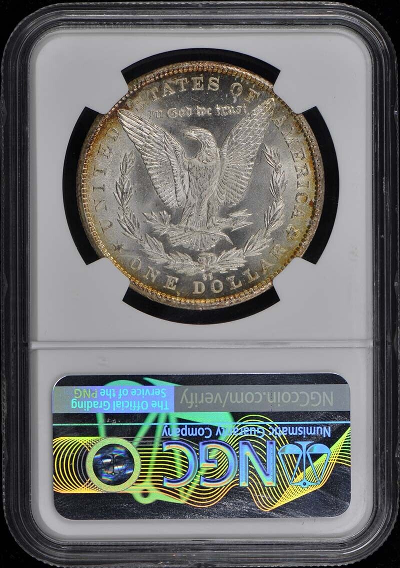 1885-CC Morgan Dollar S$1 NGC MS66+