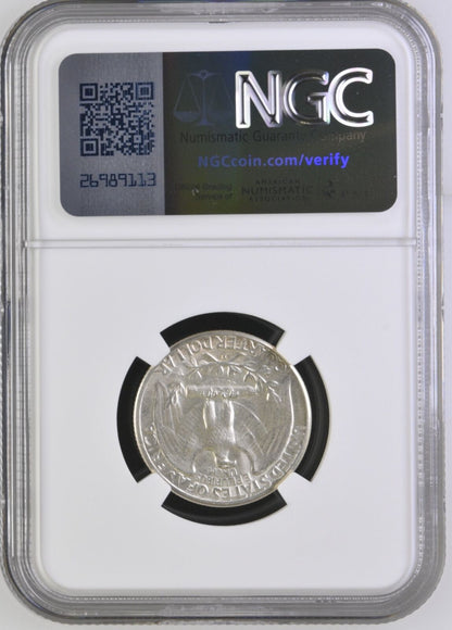 1934 D Washington Quarter NGC MS-62