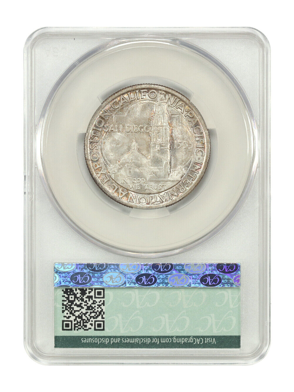 1935-S 50C San Diego CACG MS66 - Classic Silver Commemorative