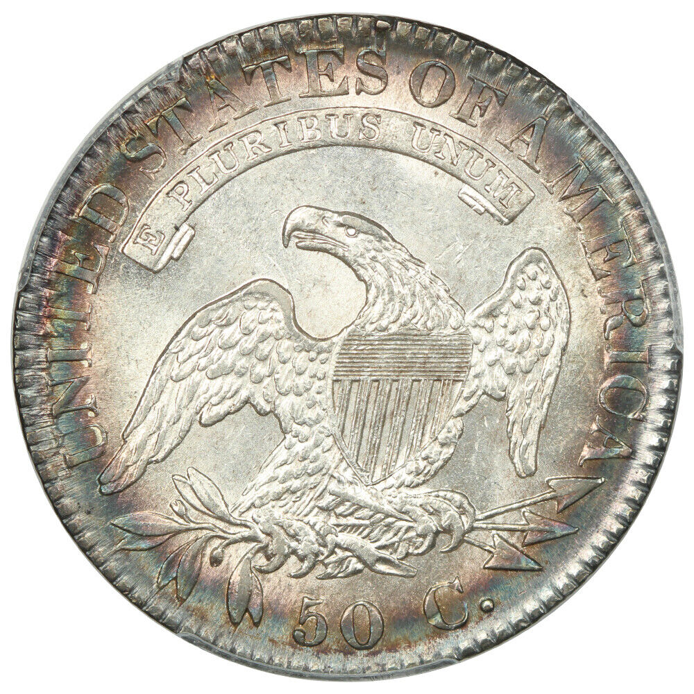 1823 50C PCGS MS62 (Patched 3) ex: D.L. Hansen