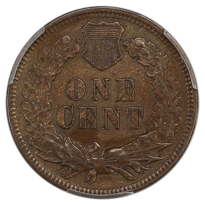 1871 1C PCGS XF45 - Indian Cent - Scarce Date