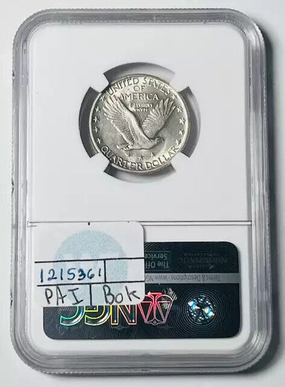 1929 Standing Liberty Quarter NGC AU-58