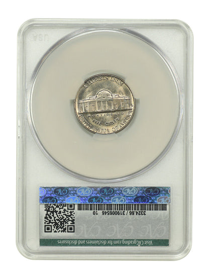 1963-D 5C CACG MS66 ex: D.L. Hansen - Jefferson Nickel