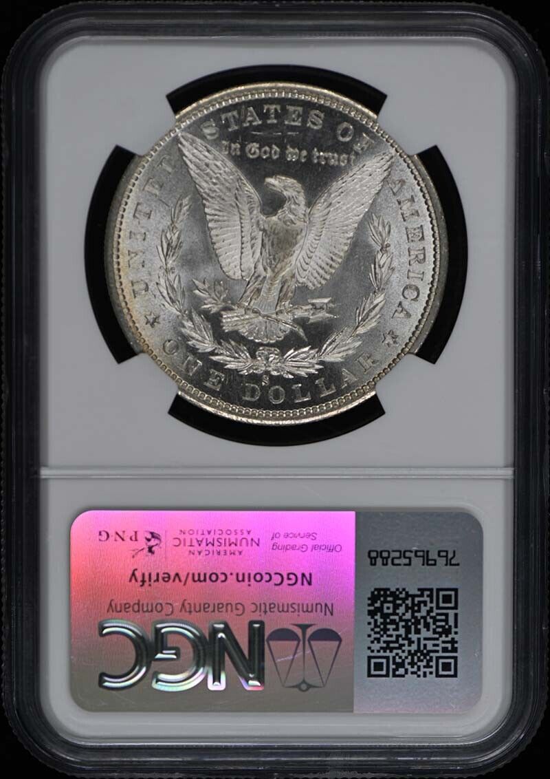 1880-S Morgan Dollar S$1 NGC MS68