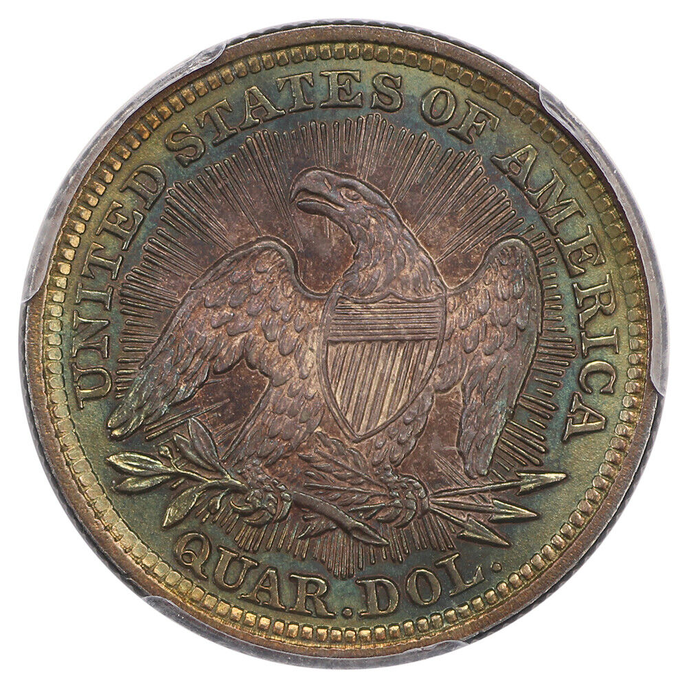 1853 25C PCGS MS65 (Arrows and Rays) ex: D.L. Hansen