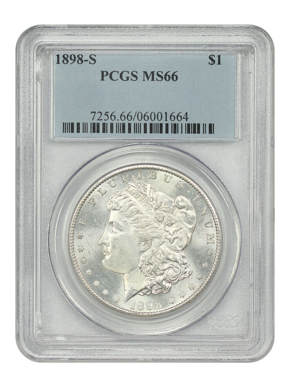 1898-S $1 PCGS MS66 - Morgan Dollar