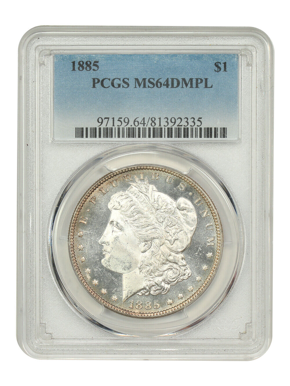 1885 $1 PCGS MS64DMPL - Morgan Dollar