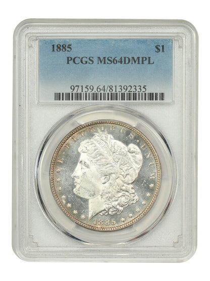 1885 $1 PCGS MS64DMPL - Morgan Dollar