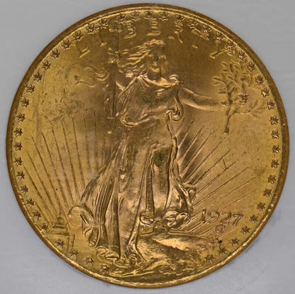 1927 Saint-Gaudens $20 NGC MS65