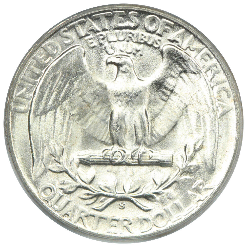 1945-S 25C PCGS MS66 - Washington Quarter