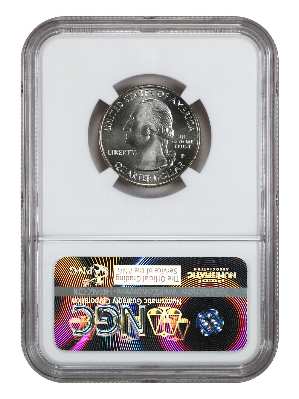 2016-P 25C Harpers Ferry NP NGC MS68 - Type 1 - Clad