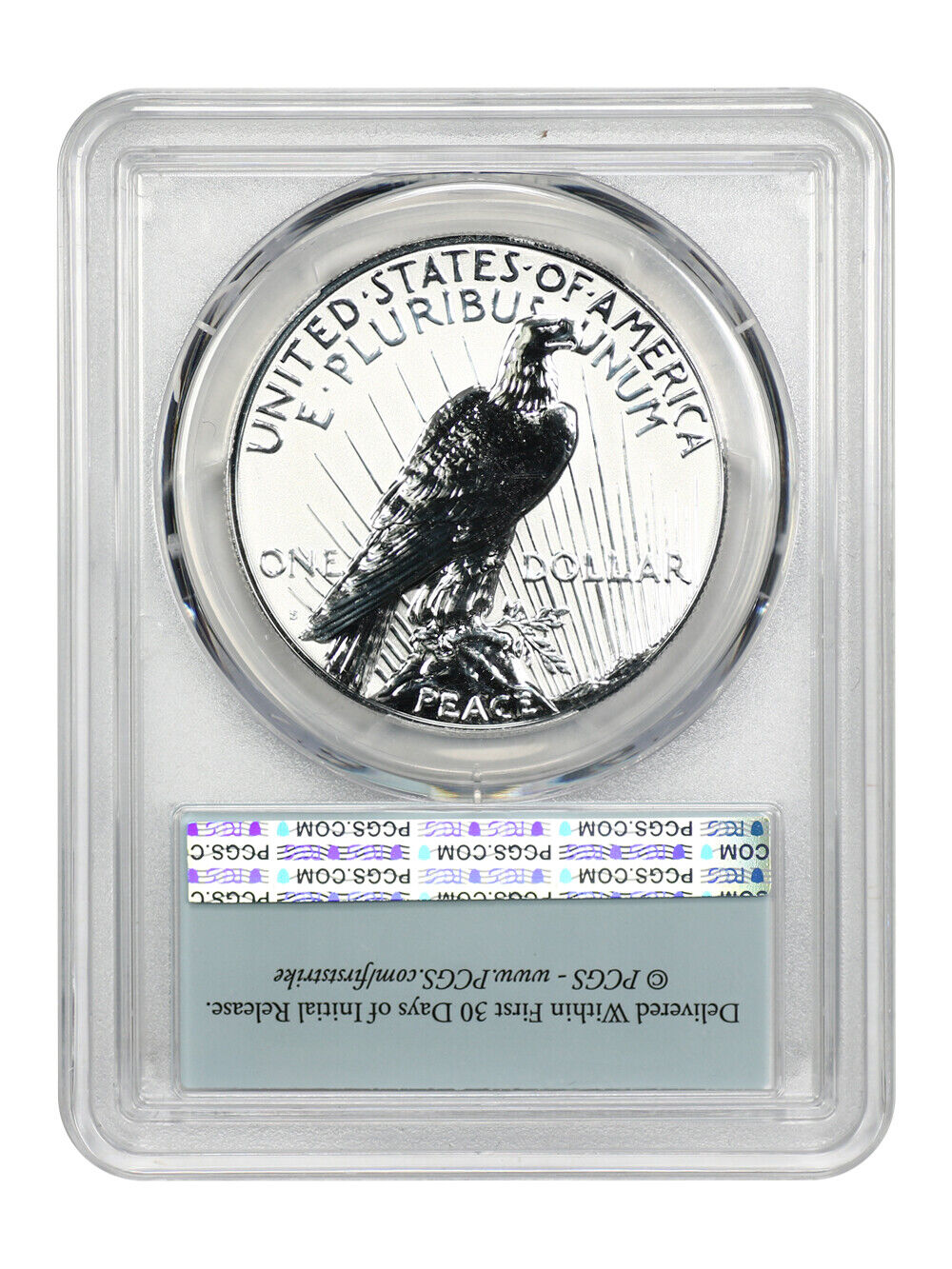 2023-S Reverse Proof Peace $1 PCGS PR70 (First Strike)