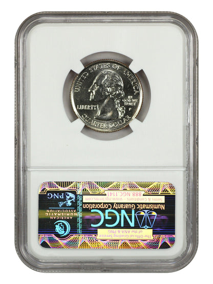 2004-P 25C Florida NGC MS68 - Washington 50 States Quarters