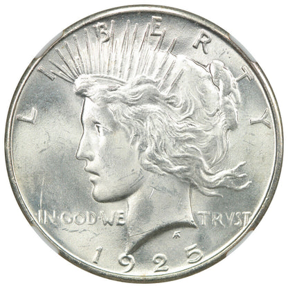 1925 $1 NGC MS66+ - Peace Dollar