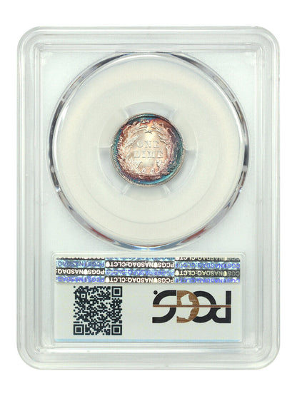 1891 10C PCGS MS67 ex: D.L. Hansen