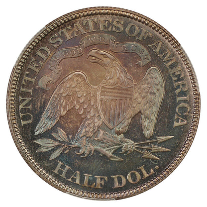 1891 50C CACG PR66 ex: D.L. Hansen/Chrismor - Liberty Seated Half Dollar