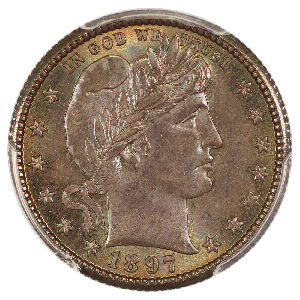 1897-O 25C PCGS/CAC MS66 ex: D.L. Hansen