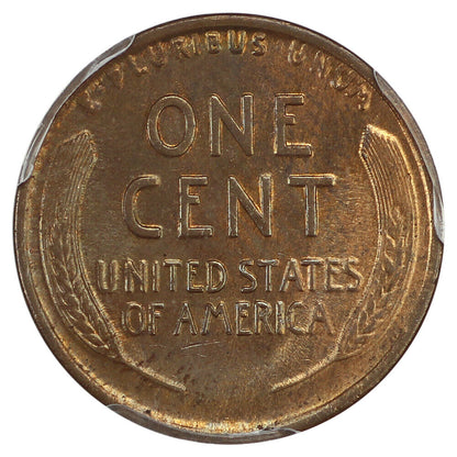 1915-D 1C PCGS MS64BN - Lincoln Cent (Wheat Reverse)