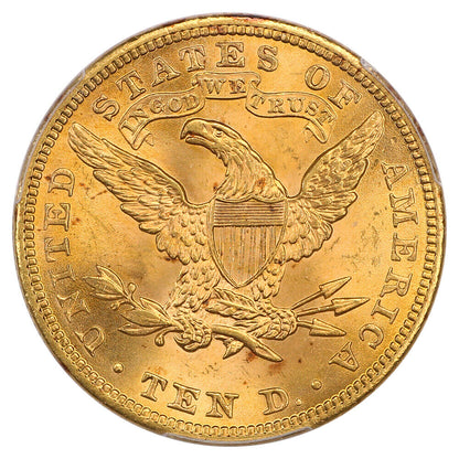 1901 $10 PCGS MS66+ ex: D.L. Hansen