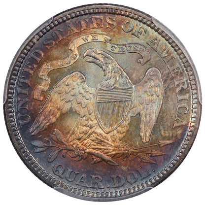 1885 25C PCGS/CAC MS67 ex: D.L. Hansen