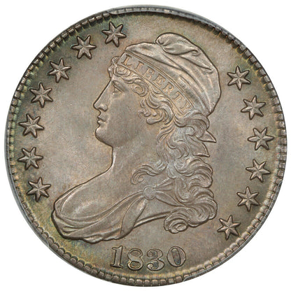 1830 50C PCGS MS64+ (Small 0) ex: D.L. Hansen