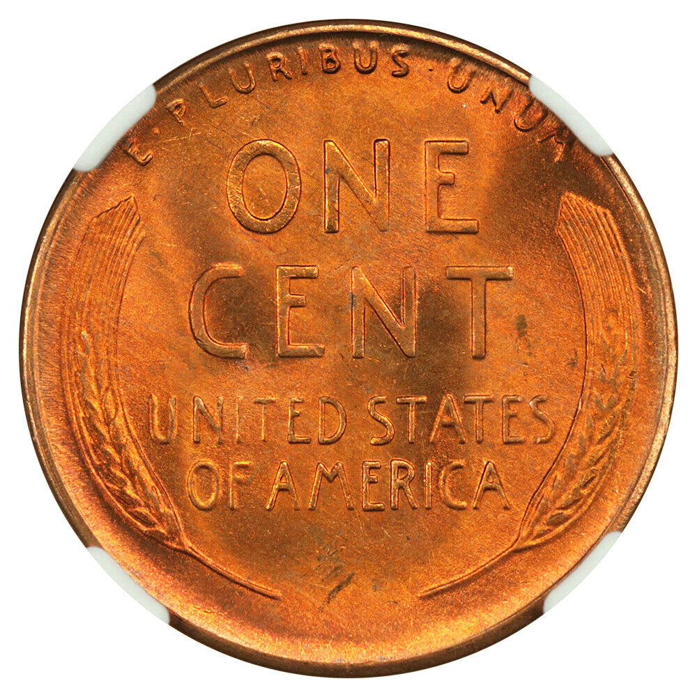 1947-S 1c NGC MS67 RD