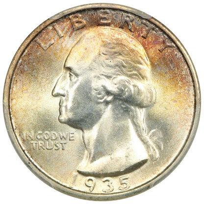 1935-S 25C PCGS MS67 - Washington Quarter