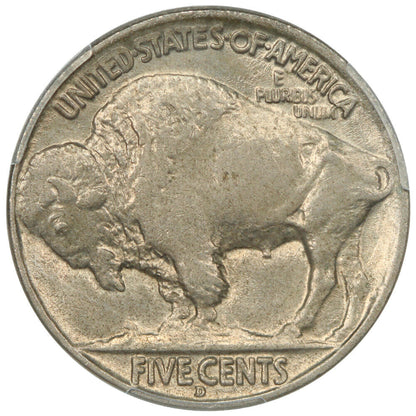 1917-D 5C PCGS MS63 - Buffalo Nickel