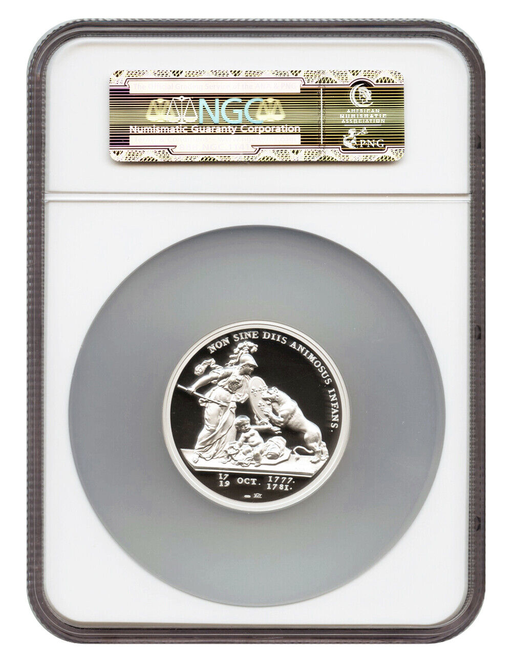 (1776) Medal Libertas Americana 5 oz Silver 2014 Restrike NGC PR70DCAM