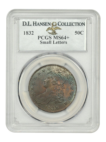 1832 50C PCGS MS64+ (Small Letters)