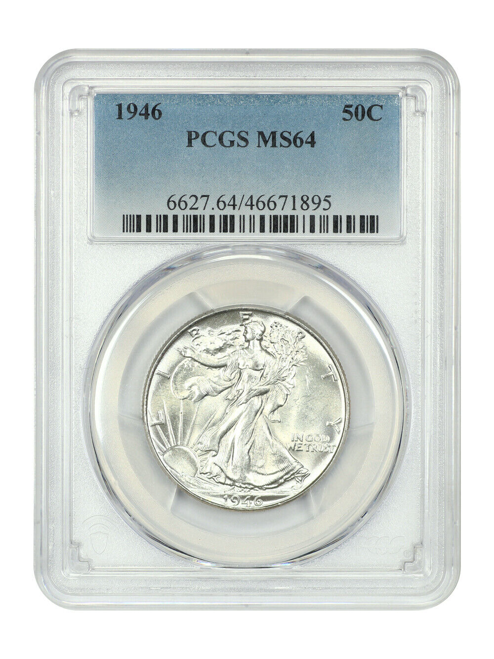 1946 50C PCGS MS64