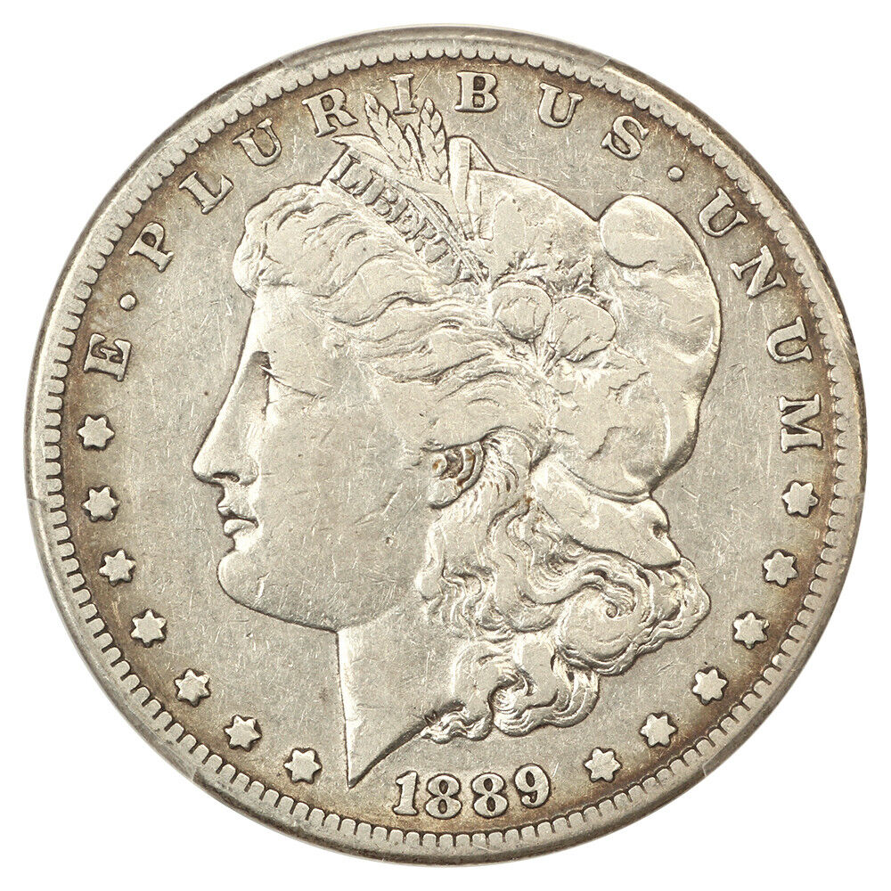 1889-CC $1 PCGS Fine 15 - Morgan Dollar - Key Date CC-Mint Morgan