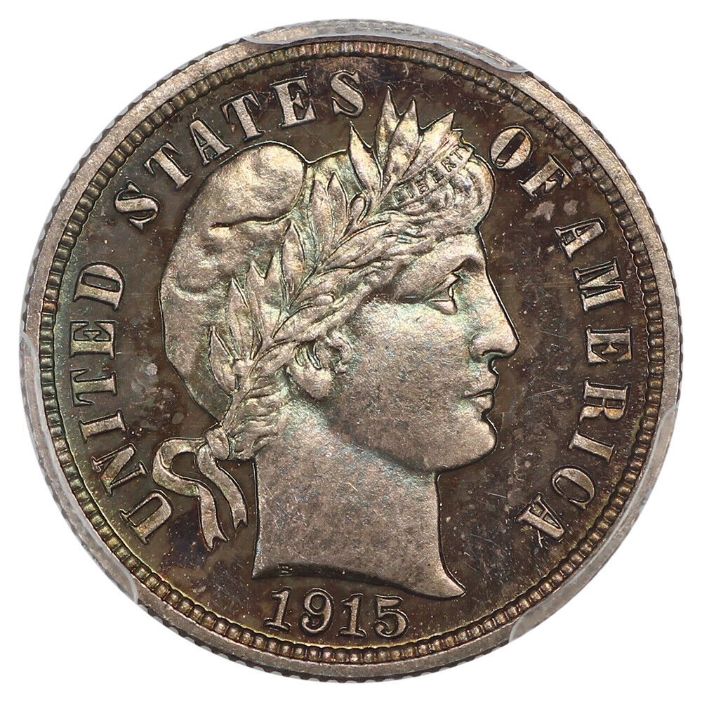 1915 10C PCGS PR66+ ex: D.L. Hansen