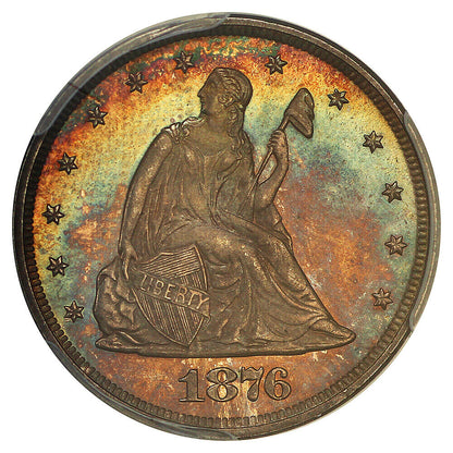 1876 20C PCGS PR66 - Twenty Cent