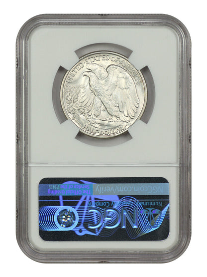 1936-D 50C NGC MS66 - Walking Liberty Half Dollar