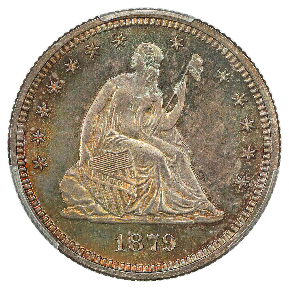 1879 25C PCGS PR65