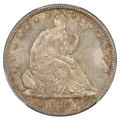 1885 50C PCGS MS67 ex: D.L. Hansen