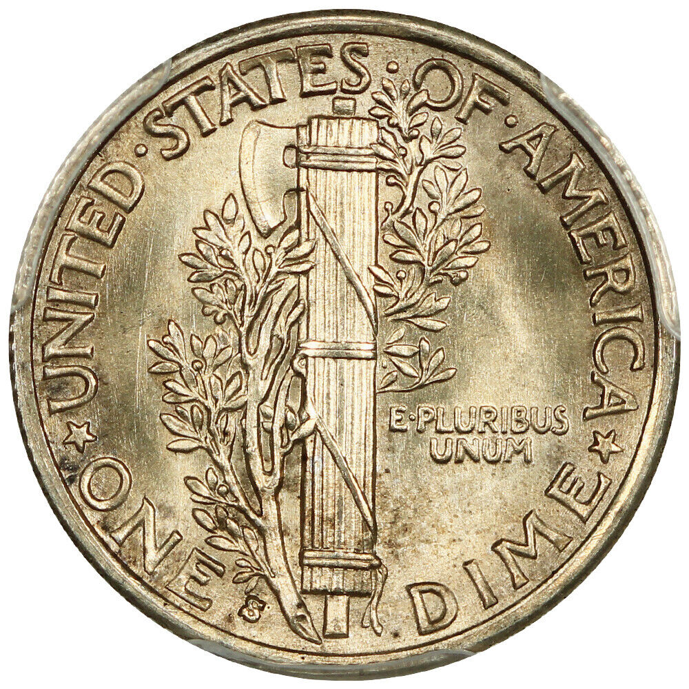 1937-S 10C PCGS MS67FB - Mercury Dime - Better S-Mint