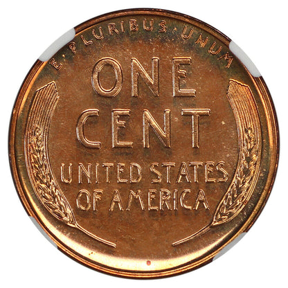 1938 1C NGC PR67RD - Lincoln Cent (Wheat Reverse)