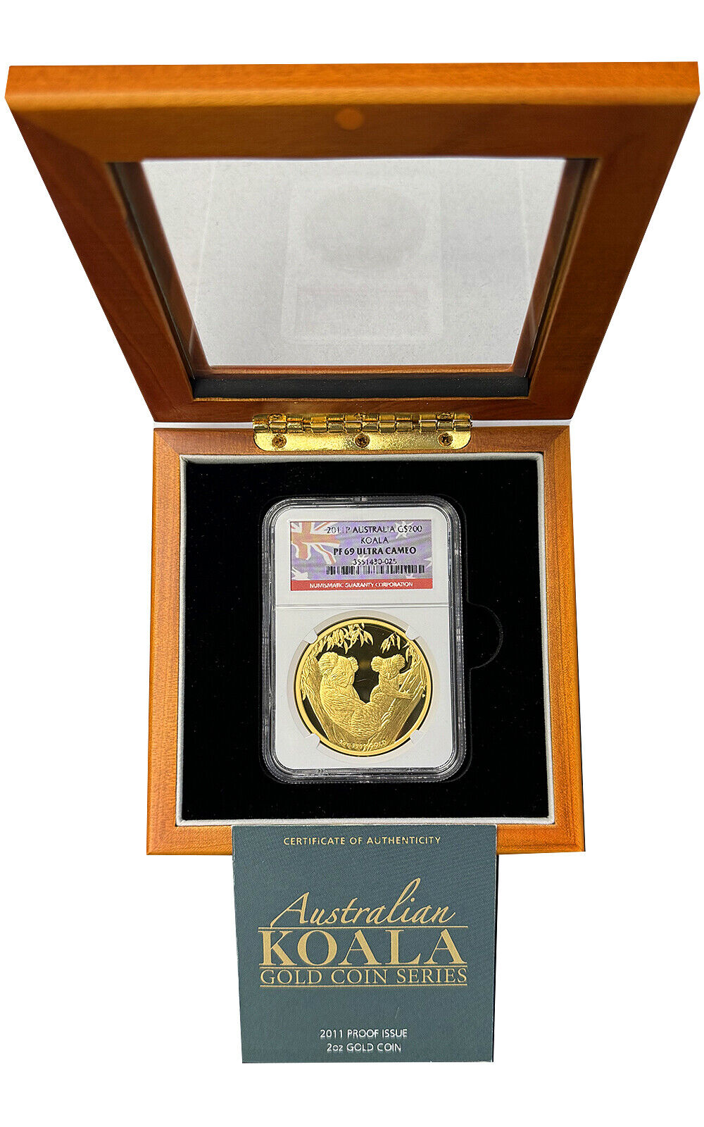 Australia: 2011P $200 Gold Koala NGC PR69DCAM (w/Box & COA) - Other