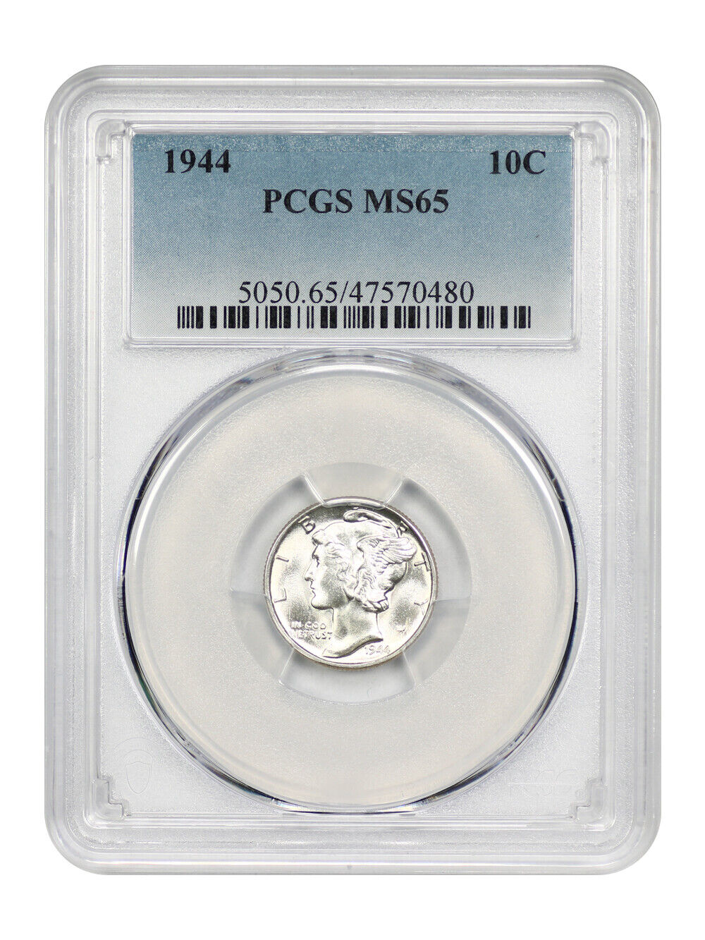 1944 10C PCGS MS65