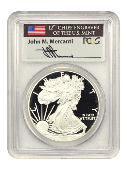 2011-W Silver Eagle $1 PCGS Proof 70 DCAM