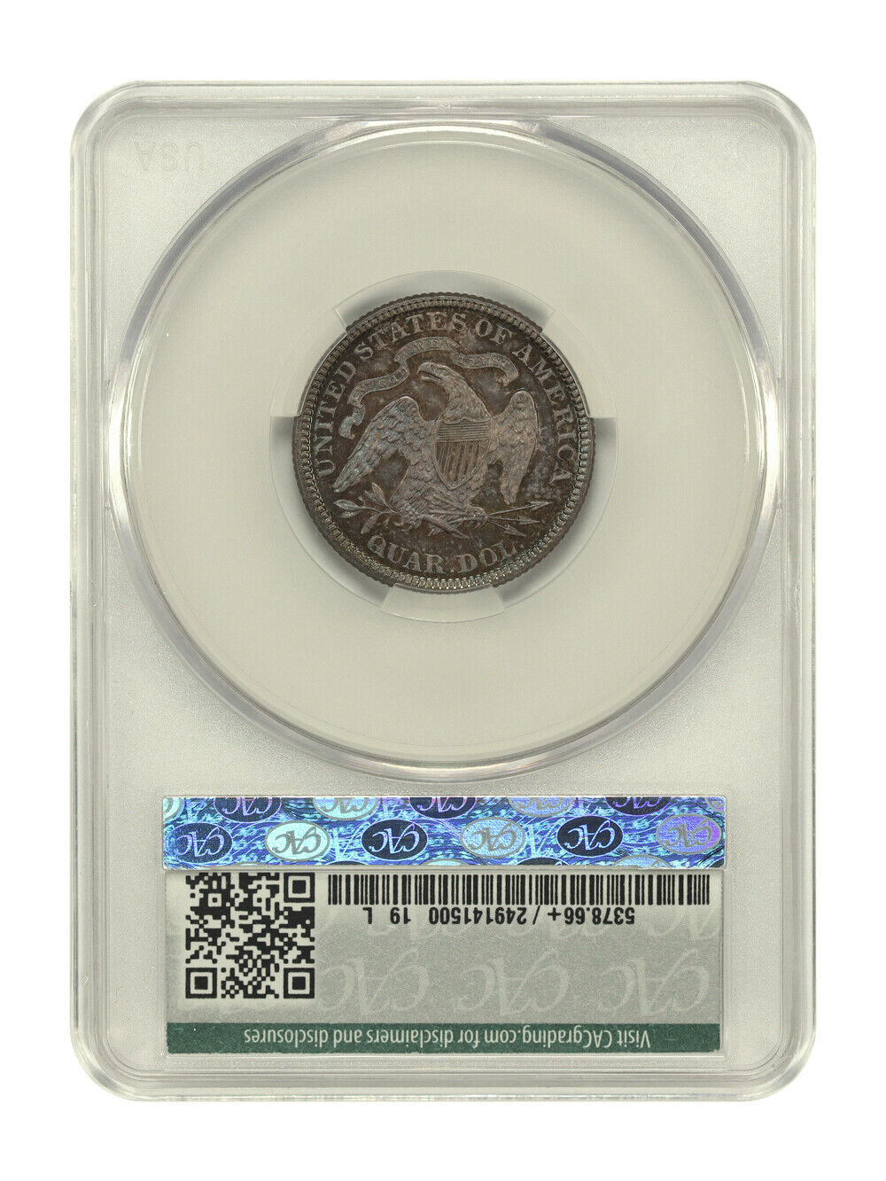 1889 25C CACG PR66+ ex: D.L. Hansen - Liberty Seated Quarter