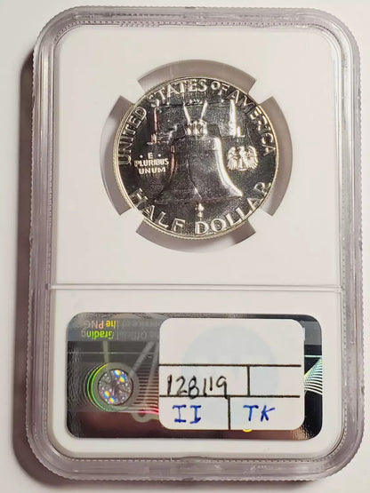 1957 P Franklin Half Dollar NGC PF-68