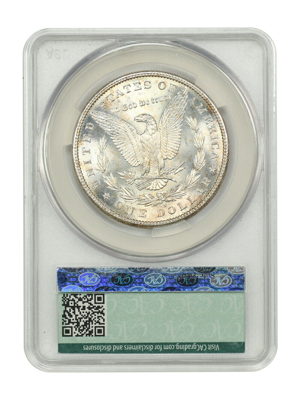 1881-S $1 CACG MS66+ - Morgan Dollar