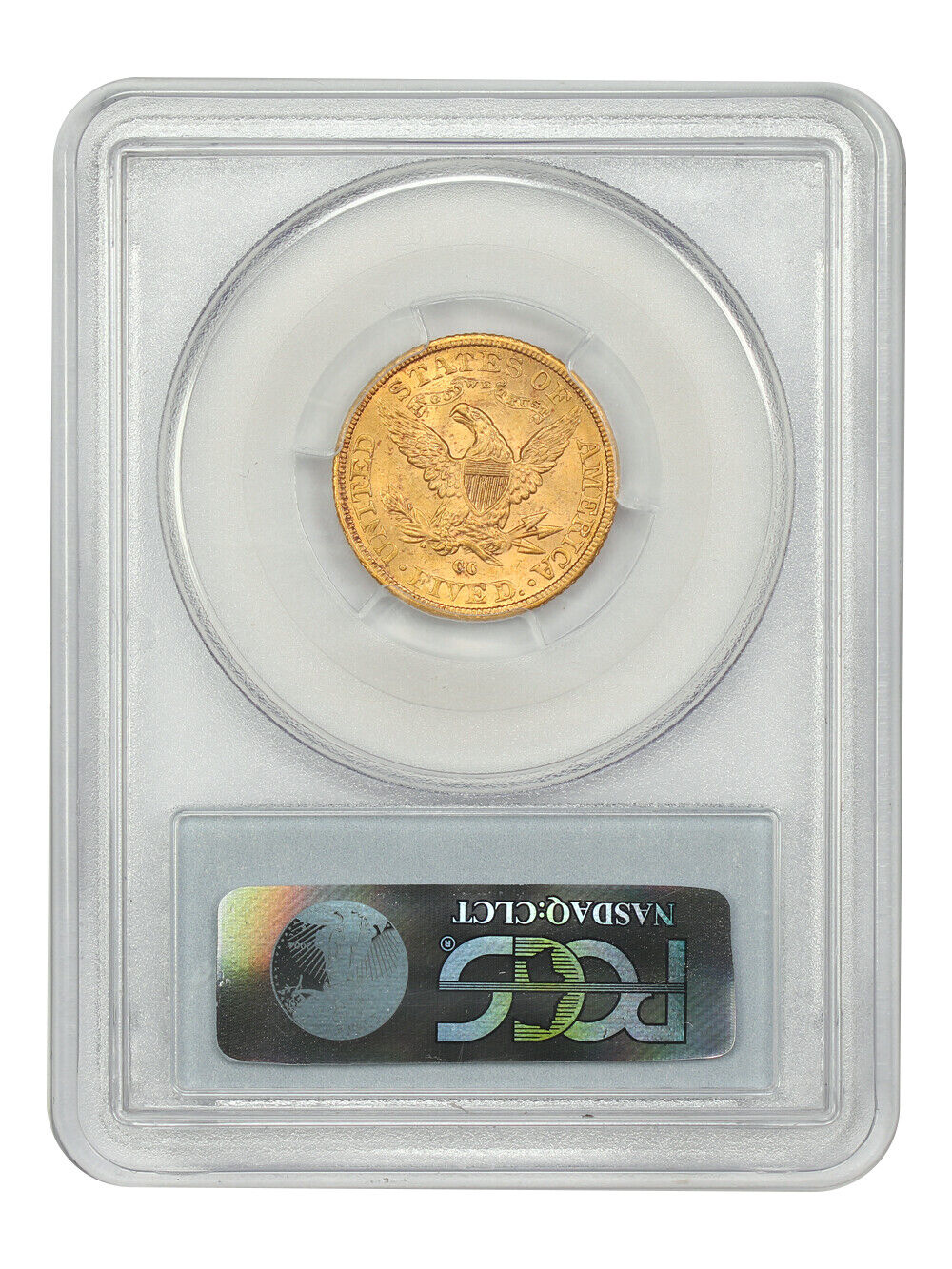 1891-CC $5 PCGS/CAC MS64 - Liberty Head $5 - Popular Carson City Gold Eagle