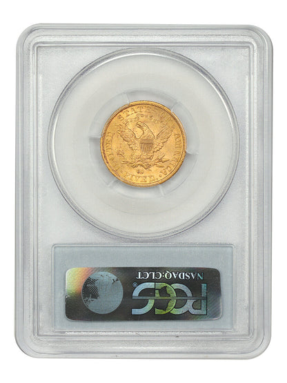 1891-CC $5 PCGS/CAC MS64 - Liberty Head $5 - Popular Carson City Gold Eagle