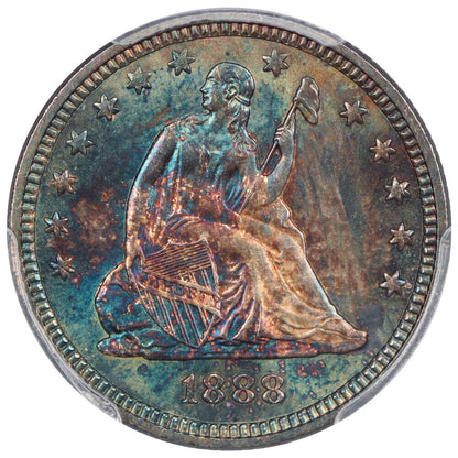 1888 25C PCGS MS65 ex: D.L. Hansen